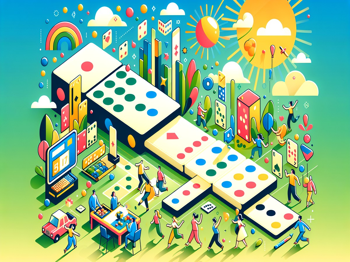 777Cx Dominos Game - Classic fun with a twist.